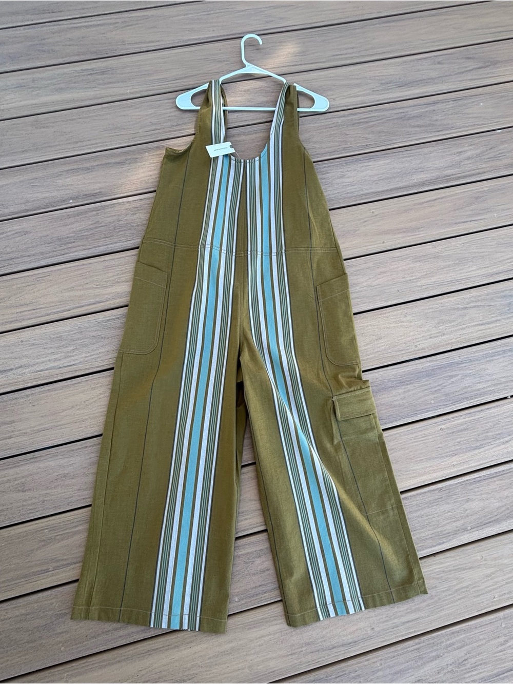 Pilcro Front Zip Utility Overalls - Picture 2 of 4